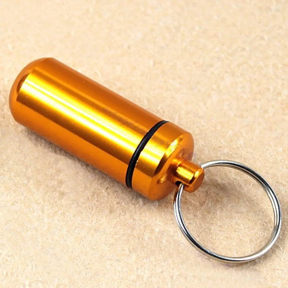 6Pcs Small Pill Tablet Medicine Storage Box Bottle Container Keychain Waterproof Aluminum Pill Box 6 Colors
6Pcs Small Pill Tablet Medicine Storage Box Bottle Container Keychain Waterproof Aluminum Pill Box 6 Colors