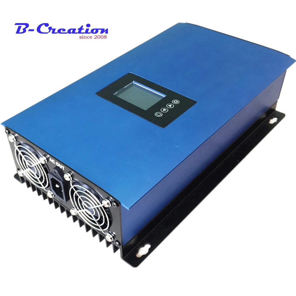 2000W Wind Power Grid Tie Inverter with Limiter / Dump Load Controller/Resistor for 3 Phase 48v wind turbine generator
2000W Wind Power Grid Tie Inverter with Limiter / Dump Load Controller/Resistor for 3 Phase 48v wind turbine generator