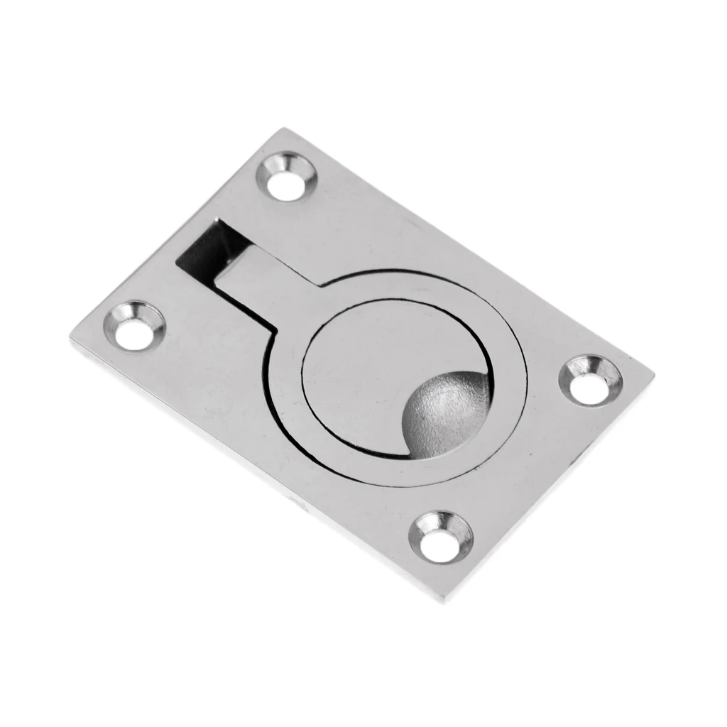 High Quality 316 Stainless Steel Boat Marine Flush Mount Ring Handle Pull Cabin Deck Hatch Locker Lift 2.44 x 1.7'
High Quality 316 Stainless Steel Boat Marine Flush Mount Ring Handle Pull Cabin Deck Hatch Locker Lift 2.44 x 1.7'