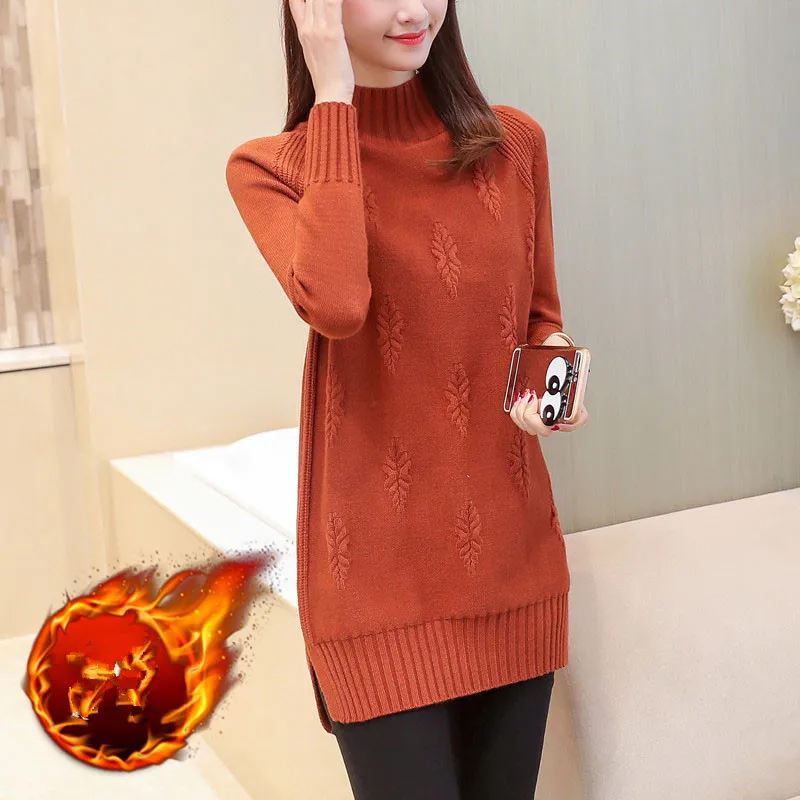 Hot Autumn Winter Women Turtleneck Sweater and Pullovers New Long Sleeve Loose Pull Warm Female Jumper Sweater Tricot Tops
Hot Autumn Winter Women Turtleneck Sweater and Pullovers New Long Sleeve Loose Pull Warm Female Jumper Sweater Tricot Tops