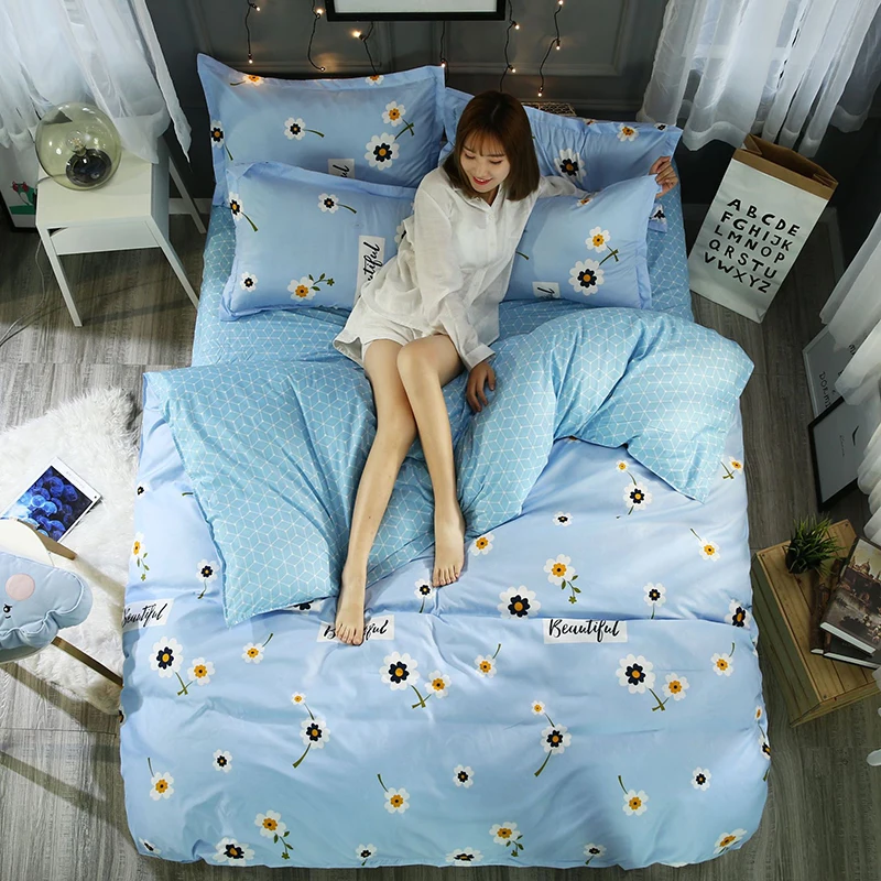 AB Side Duvet Cover Bedding Set Quilt Comforter Pillow Case Soft Comfortable Bed Linens Bedspreads24
AB Side Duvet Cover Bedding Set Quilt Comforter Pillow Case Soft Comfortable Bed Linens Bedspreads24