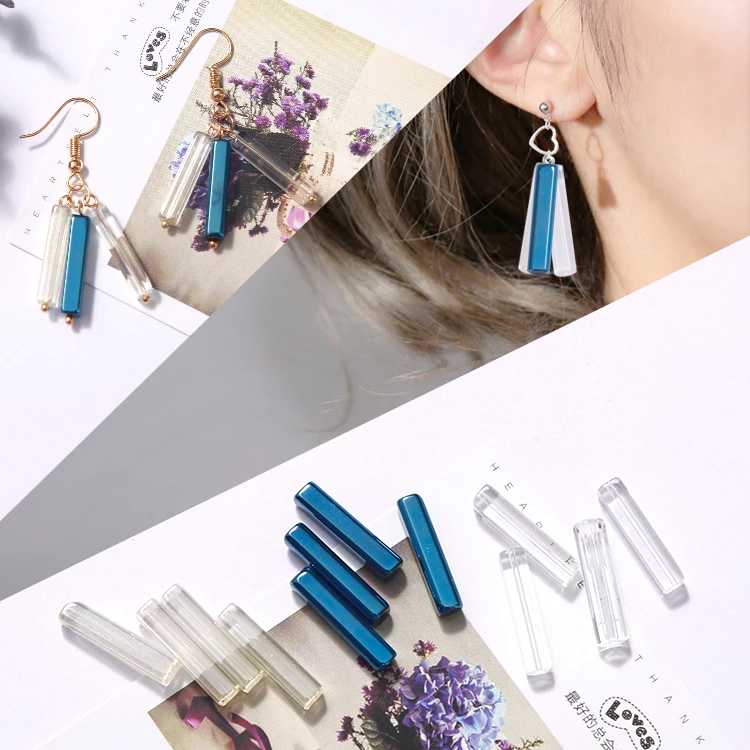 Three-dimensional Rectangular Crystal Double-hole Glass DIY Handmade Earrings Accessories Jewelry Finding Components 30pcs
Three-dimensional Rectangular Crystal Double-hole Glass DIY Handmade Earrings Accessories Jewelry Finding Components 30pcs