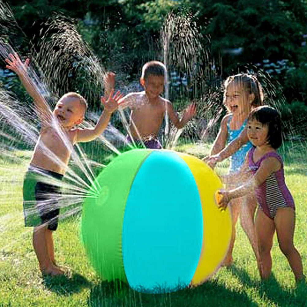 Inflatable Ball Sprinkler Outdoor Kids Water Spray Ball Toy for Beach Pool Garden Lawn toys for children gift
Inflatable Ball Sprinkler Outdoor Kids Water Spray Ball Toy for Beach Pool Garden Lawn toys for children gift
