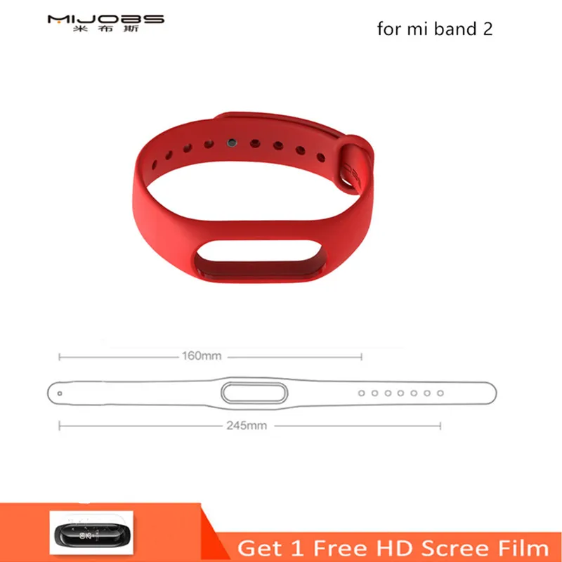 Mijobs Lengthened 160mm~245mm Silicone Wrist Strap Bracelet Smart Watch for Xiaomi Mi band 2 Wristbands Mi band 2 Strap
Mijobs Lengthened 160mm~245mm Silicone Wrist Strap Bracelet Smart Watch for Xiaomi Mi band 2 Wristbands Mi band 2 Strap