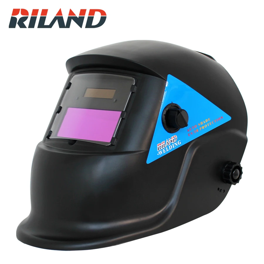 RILAND X601 Solar Auto Darkening Welding Helmet Welder Mask Solder Mask for Auto Welding Machine or Plasma Cutter
RILAND X601 Solar Auto Darkening Welding Helmet Welder Mask Solder Mask for Auto Welding Machine or Plasma Cutter