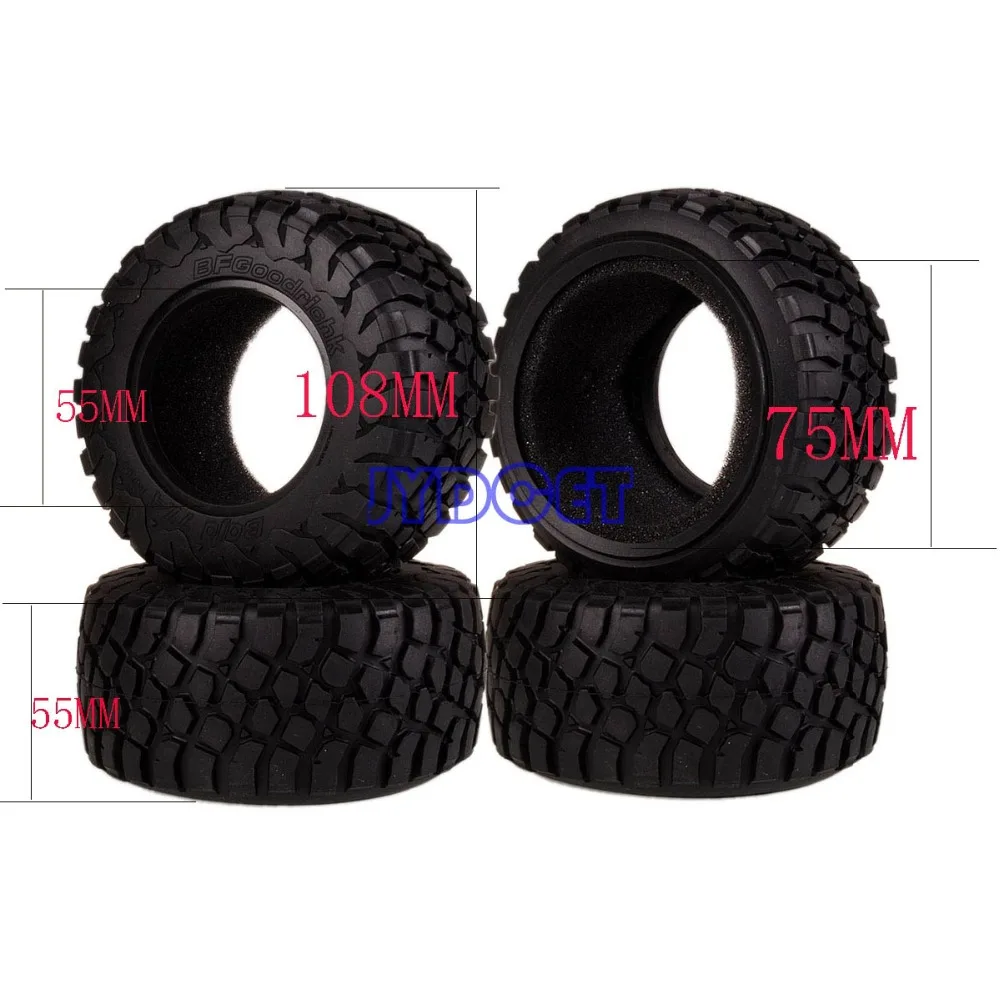 AX-4004 Rubber Tires Tyre & Foam 108mm 4pcs For 1/10 RC Short-Course Truck Traxxas Slash HPI
AX-4004 Rubber Tires Tyre & Foam 108mm 4pcs For 1/10 RC Short-Course Truck Traxxas Slash HPI