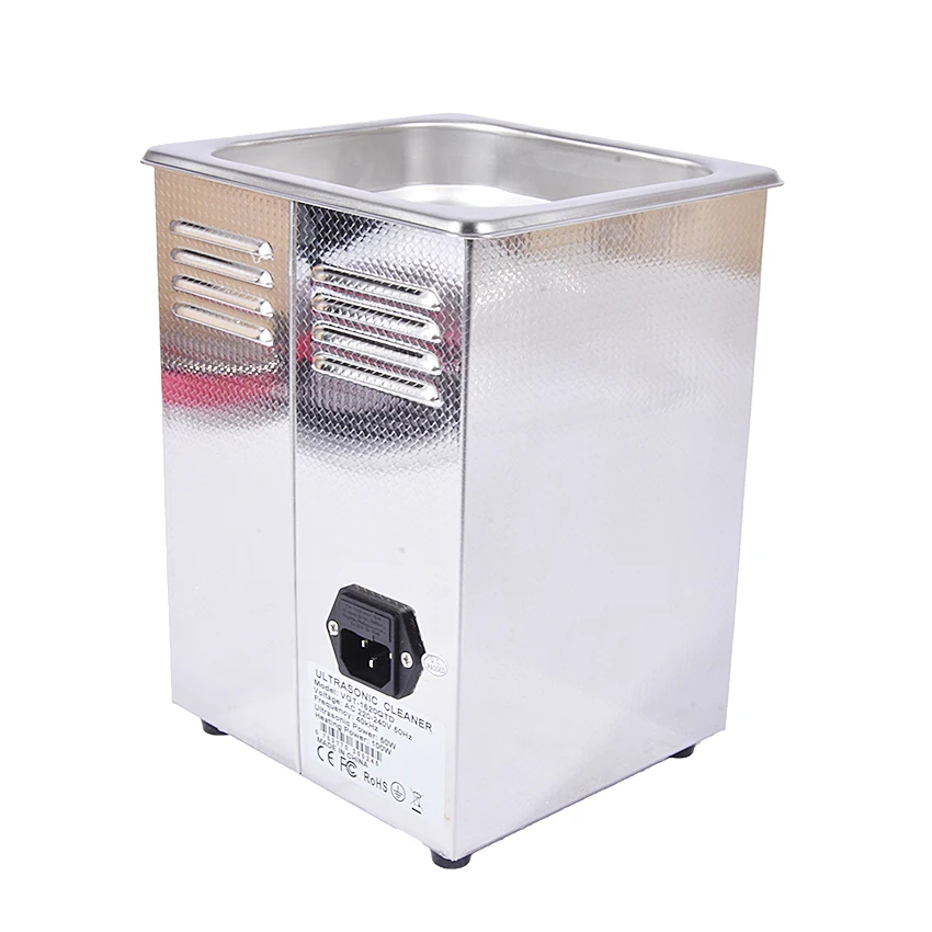 VGT-1620QTD 2L Digital Display Ultrasonic Cleaner Stainless Steel Timer Heating Setting Bath Cleaning Jewelry Watch Glasses 100W
VGT-1620QTD 2L Digital Display Ultrasonic Cleaner Stainless Steel Timer Heating Setting Bath Cleaning Jewelry Watch Glasses 100W