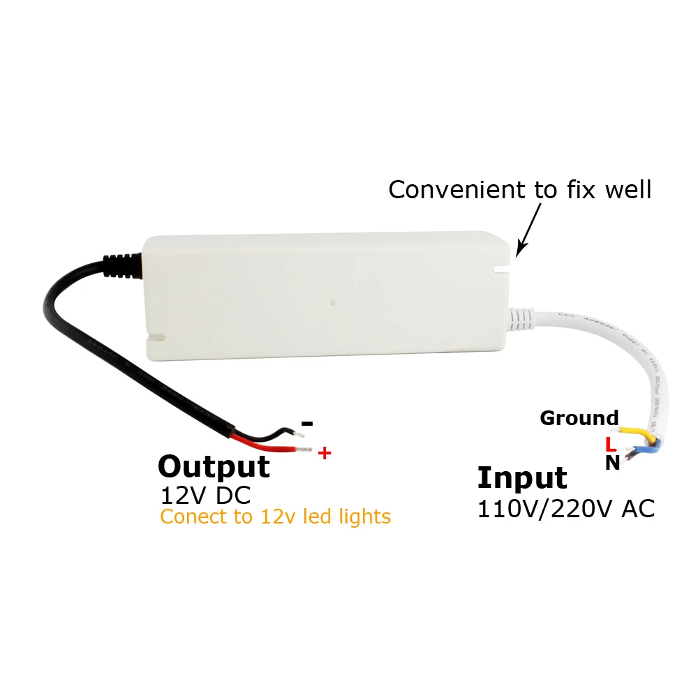 LED Driver 12V 18W 100W 28W 48W 72W Power Supply 12 Volt Adapter AC 110V 220V to 12V DC Lighting Transformer for LED Strip CCTV
LED Driver 12V 18W 100W 28W 48W 72W Power Supply 12 Volt Adapter AC 110V 220V to 12V DC Lighting Transformer for LED Strip CCTV