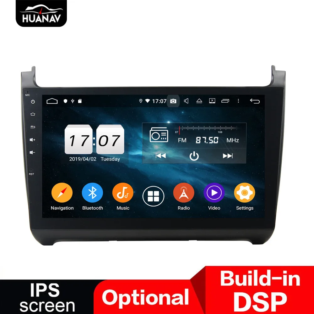 DSP Android 9.0 GPS Navigation Car DVD player for VW Polo 2014 2015 auto radio auto stereo player head uint multimedia 4+64GB
DSP Android 9.0 GPS Navigation Car DVD player for VW Polo 2014 2015 auto radio auto stereo player head uint multimedia 4+64GB