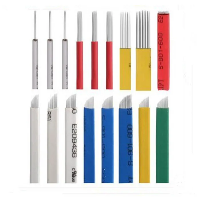 20 Pcs All Colors Fog Plat Permanent Eyebrow Manual Blade Tattoo Needles for Embroidery Microblading Blades by Free Shipping
20 Pcs All Colors Fog Plat Permanent Eyebrow Manual Blade Tattoo Needles for Embroidery Microblading Blades by Free Shipping