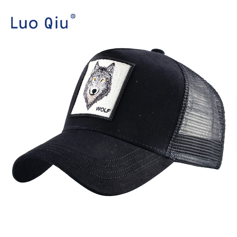 Embroidery Wolf pattern caps for mem Cotton Breathable Mesh Baseball Cap women Snapback Hip Hop cap Sun visor Bone Gorras
Embroidery Wolf pattern caps for mem Cotton Breathable Mesh Baseball Cap women Snapback Hip Hop cap Sun visor Bone Gorras