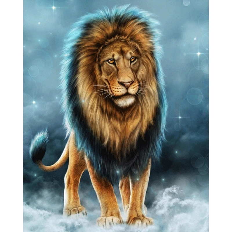 5D DIY Diamond Painting Animals Decorations Diamond Embroidery Lion Full Square Round Drill Resin
5D DIY Diamond Painting Animals Decorations Diamond Embroidery Lion Full Square Round Drill Resin