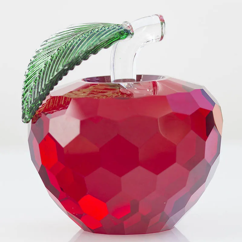 40mm 3D Red Crystal Faced Apple Figurines Ornament Glass Fruit Paperweight Christmas Gift For Men&Women,Office Home Decor
40mm 3D Red Crystal Faced Apple Figurines Ornament Glass Fruit Paperweight Christmas Gift For Men&Women,Office Home Decor