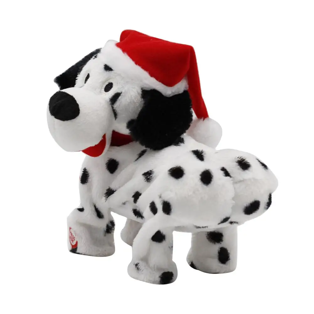 Christmas New Style Cute Singing Dancing Puppy Plush Toy Electric Music Rotating Children's Dog Doll Flip Over Puppy Walks Sits
Christmas New Style Cute Singing Dancing Puppy Plush Toy Electric Music Rotating Children's Dog Doll Flip Over Puppy Walks Sits