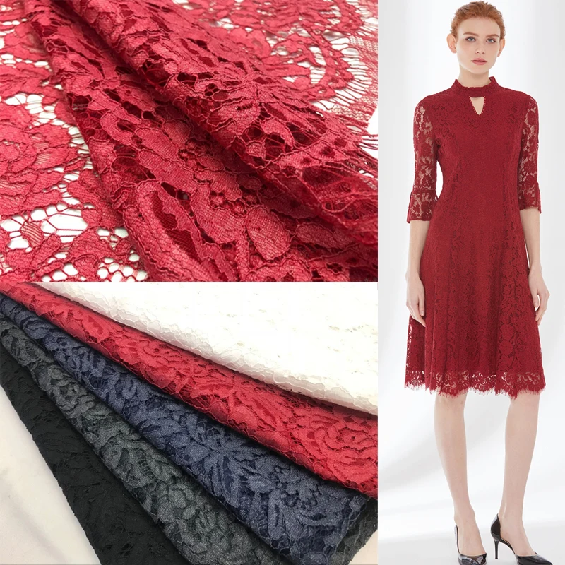 LASUI 2019NEW 1.5 meter C0319 Cotton wool and nylon High-end black white wine red Beautiful cord French eyelash lace fabric
LASUI 2019NEW 1.5 meter C0319 Cotton wool and nylon High-end black white wine red Beautiful cord French eyelash lace fabric