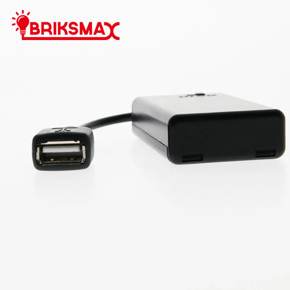 BRIKSMAX Battery Box And Seven Port Hub Small High Quality Splitter Switch For Building Block Model LED light Up Kit
BRIKSMAX Battery Box And Seven Port Hub Small High Quality Splitter Switch For Building Block Model LED light Up Kit