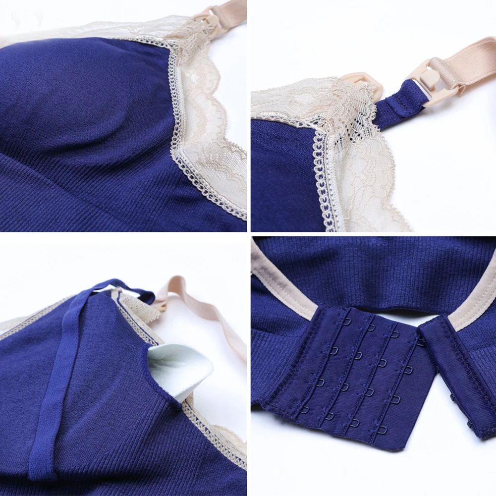 Women Underwear Non Wired Lace Brassiere Daily Nursing Bra Seamless Breathable High Elastic No Steel Ring Soft Adjustable Strap
Women Underwear Non Wired Lace Brassiere Daily Nursing Bra Seamless Breathable High Elastic No Steel Ring Soft Adjustable Strap