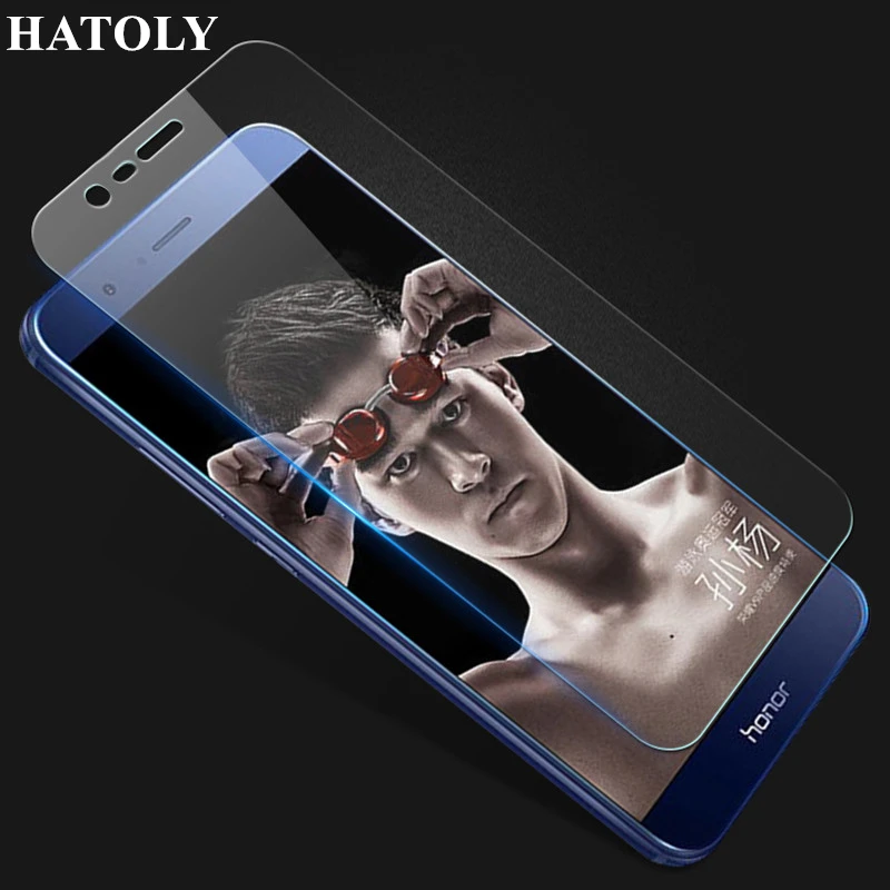 2 шт. закаленное стекло для huawei Honor 8 Pro ультратонкая Защита экрана V9 / прочная
