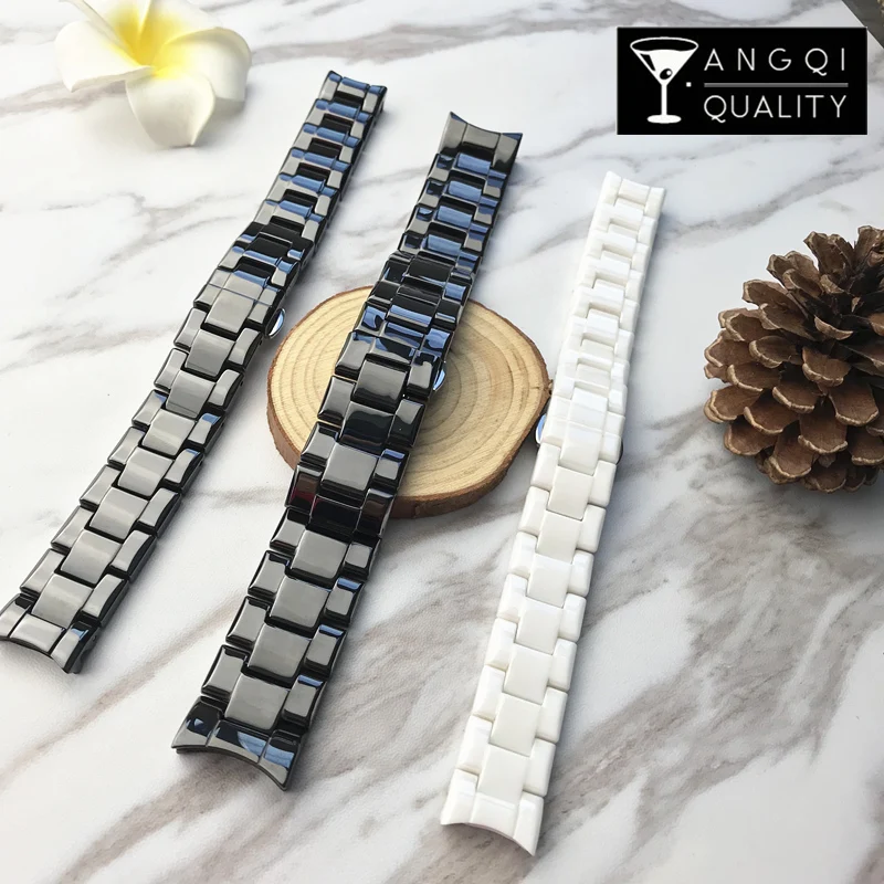 22mm 18mm Ceramic Watch Band for AR1400 1410 1412 1418 1473 1402 ARWatches Wrist Strap Brand Watchband Stainless Steel Man Woman
22mm 18mm Ceramic Watch Band for AR1400 1410 1412 1418 1473 1402 ARWatches Wrist Strap Brand Watchband Stainless Steel Man Woman