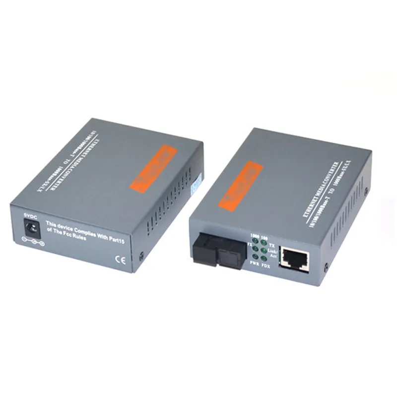 1 Pair Fiber Transceiver Gigabit Optical Fiber Media Converter 20KM SC 10/100/1000M Single Fiber Converter operation
1 Pair Fiber Transceiver Gigabit Optical Fiber Media Converter 20KM SC 10/100/1000M Single Fiber Converter operation