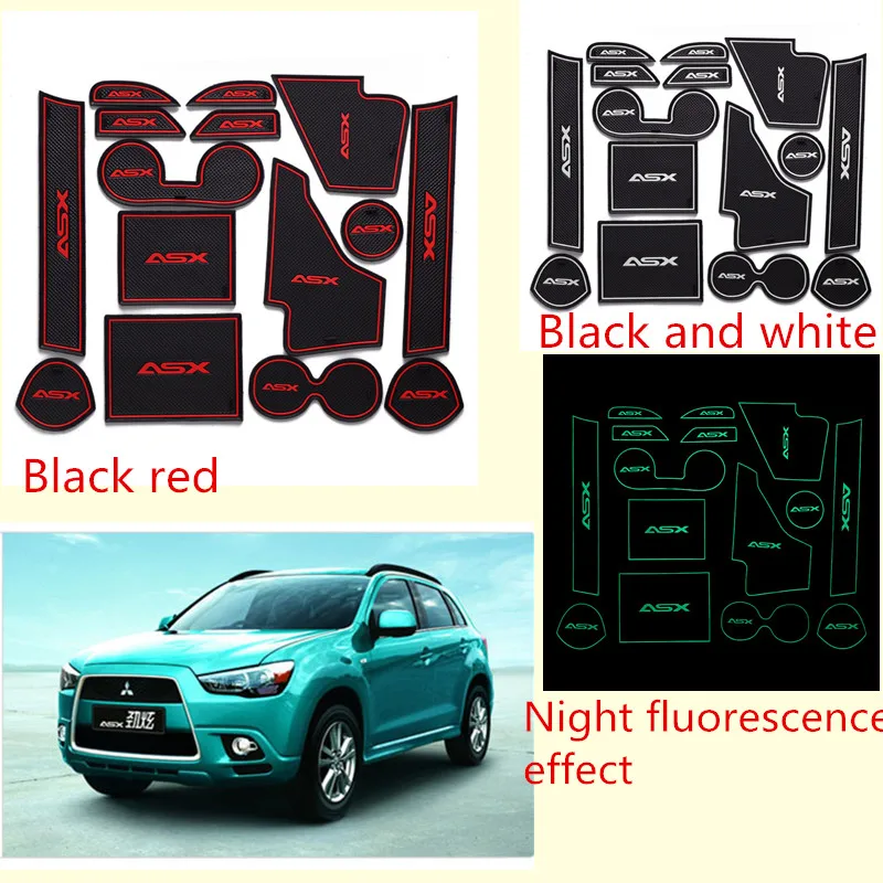 Door Slot Pad Mat 3D Rubber Mat Interior Cup Cushion Groove Mat Lnterior Anti Slip For Mitsubishi ASX 2013-2018 Car Styling
Door Slot Pad Mat 3D Rubber Mat Interior Cup Cushion Groove Mat Lnterior Anti Slip For Mitsubishi ASX 2013-2018 Car Styling