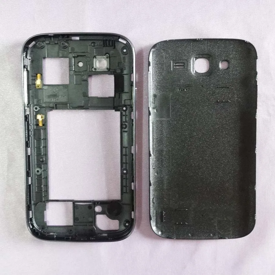 Корпус средняя рамка с задней крышкой для Samsung Galaxy Grand Duos GT-I9082 I9082 9082 Корпуса