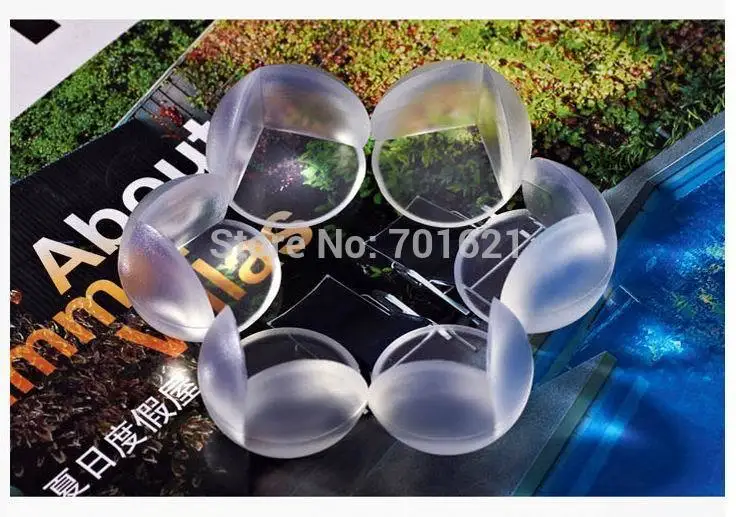 1000PCS/lot Fedex Free shipping Round Corner Protectors Corner Cushions For Glass Tables Or Shelves With 3M Sticker Baby Safe
1000PCS/lot Fedex Free shipping Round Corner Protectors Corner Cushions For Glass Tables Or Shelves With 3M Sticker Baby Safe