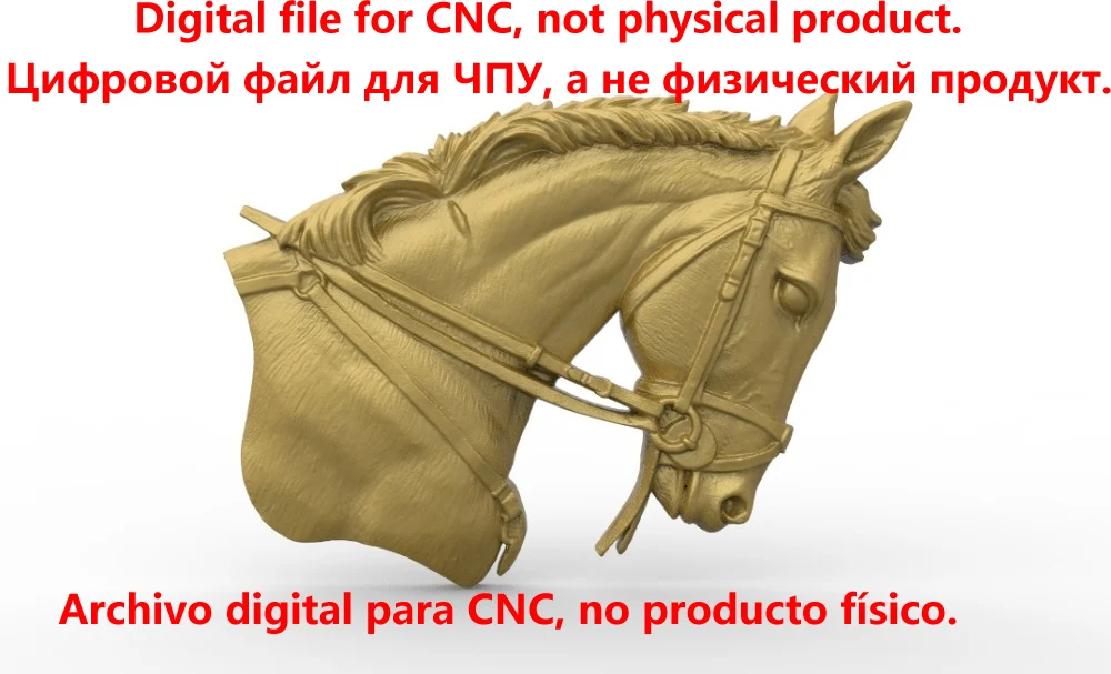 horse head 3D model relief STL model for CNC Router carving engraving artcam type3 aspire M361
horse head 3D model relief STL model for CNC Router carving engraving artcam type3 aspire M361