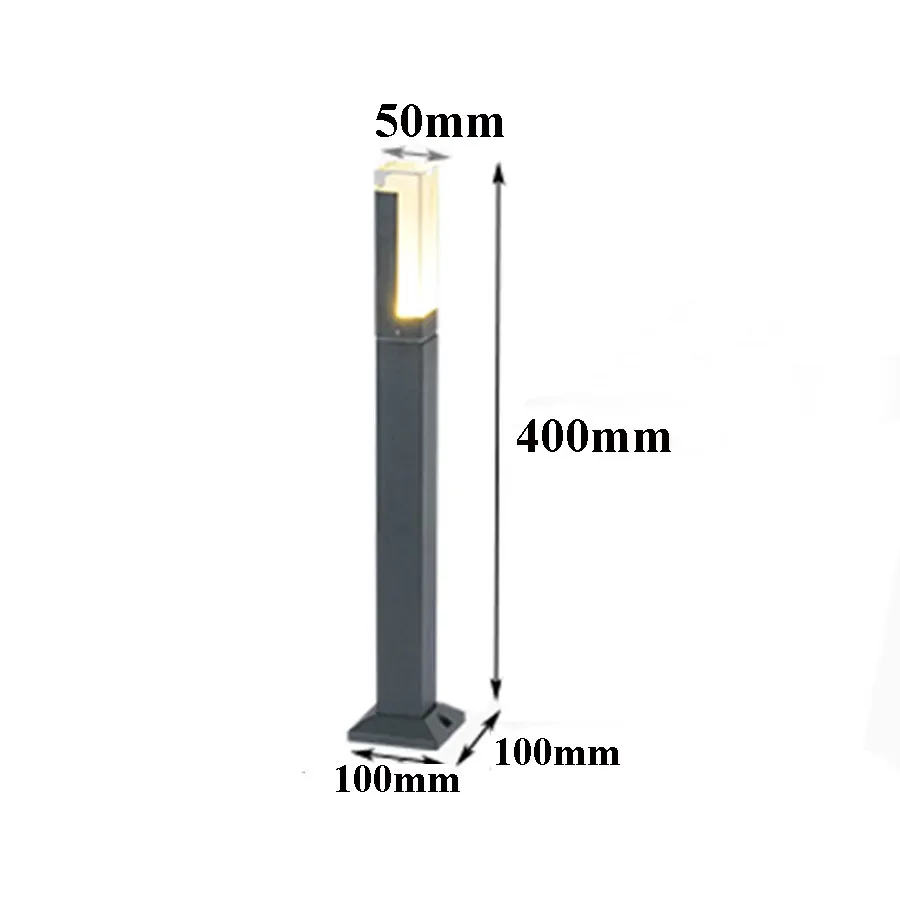 BEIAIDI Waterproof Acrylic Led Landscape Lawn Lamp Outdoor Garden Stand Pole Column Light Villa Community Pathway Pillar Light
BEIAIDI Waterproof Acrylic Led Landscape Lawn Lamp Outdoor Garden Stand Pole Column Light Villa Community Pathway Pillar Light