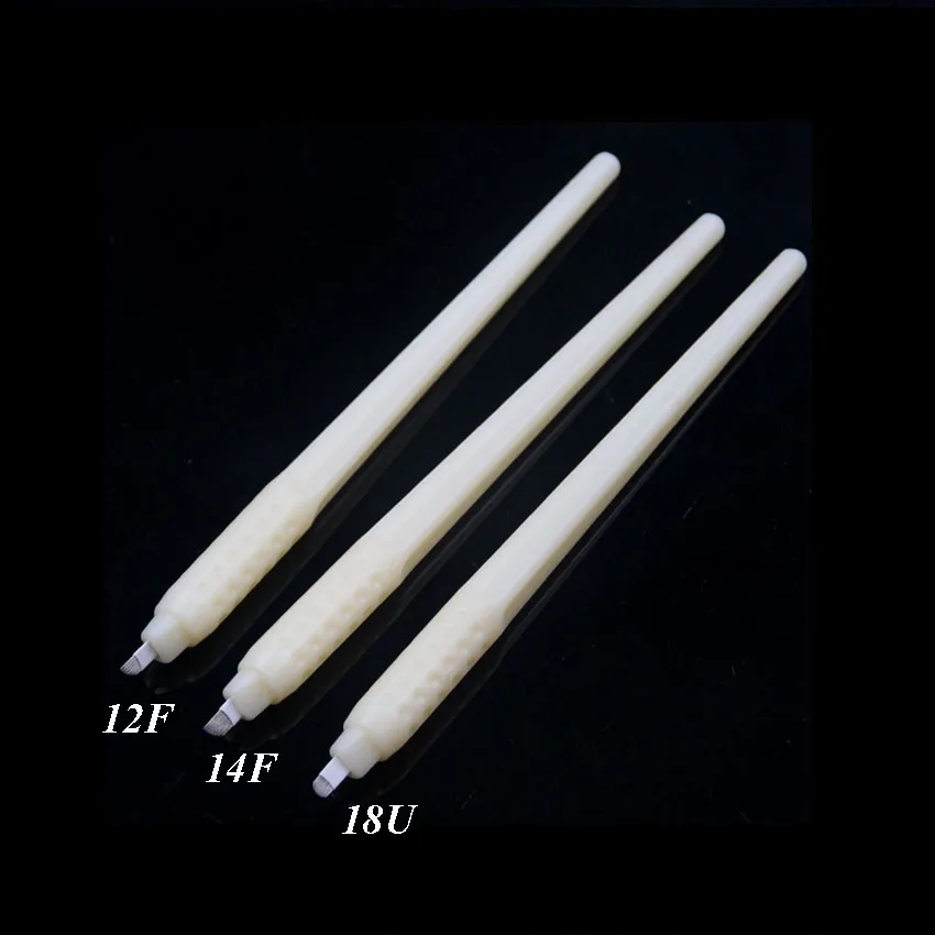 50 Pcs Disposable Tattoo Microblading Pen 12F 14F 18U Blades for Permanent Makeup Manual Pen for Eyebrow Lip
50 Pcs Disposable Tattoo Microblading Pen 12F 14F 18U Blades for Permanent Makeup Manual Pen for Eyebrow Lip