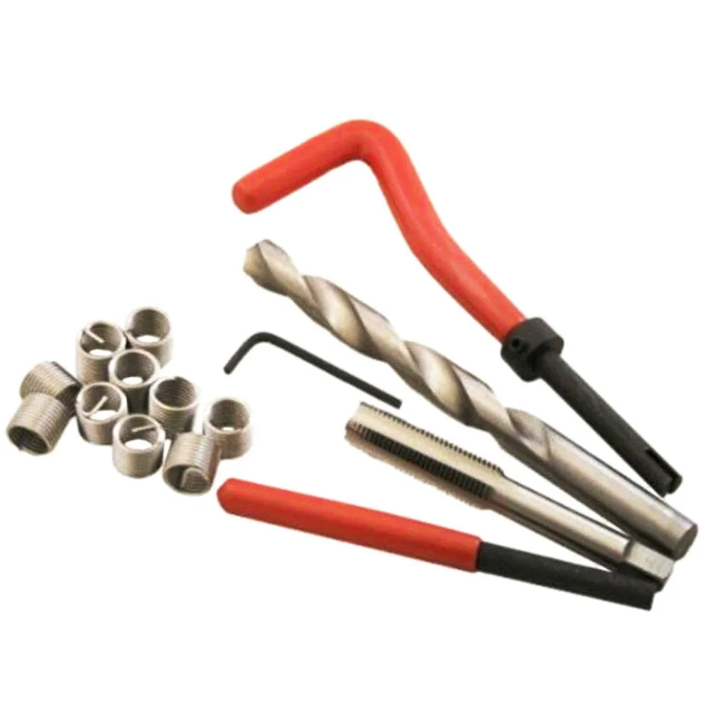 30Pcs Car Repair Insert Helicoil thread repair kit M4 M5 M6 M8 M10 M12 M14 Thread Set Stainless Steel Thread RepairInsert m12
30Pcs Car Repair Insert Helicoil thread repair kit M4 M5 M6 M8 M10 M12 M14 Thread Set Stainless Steel Thread RepairInsert m12
