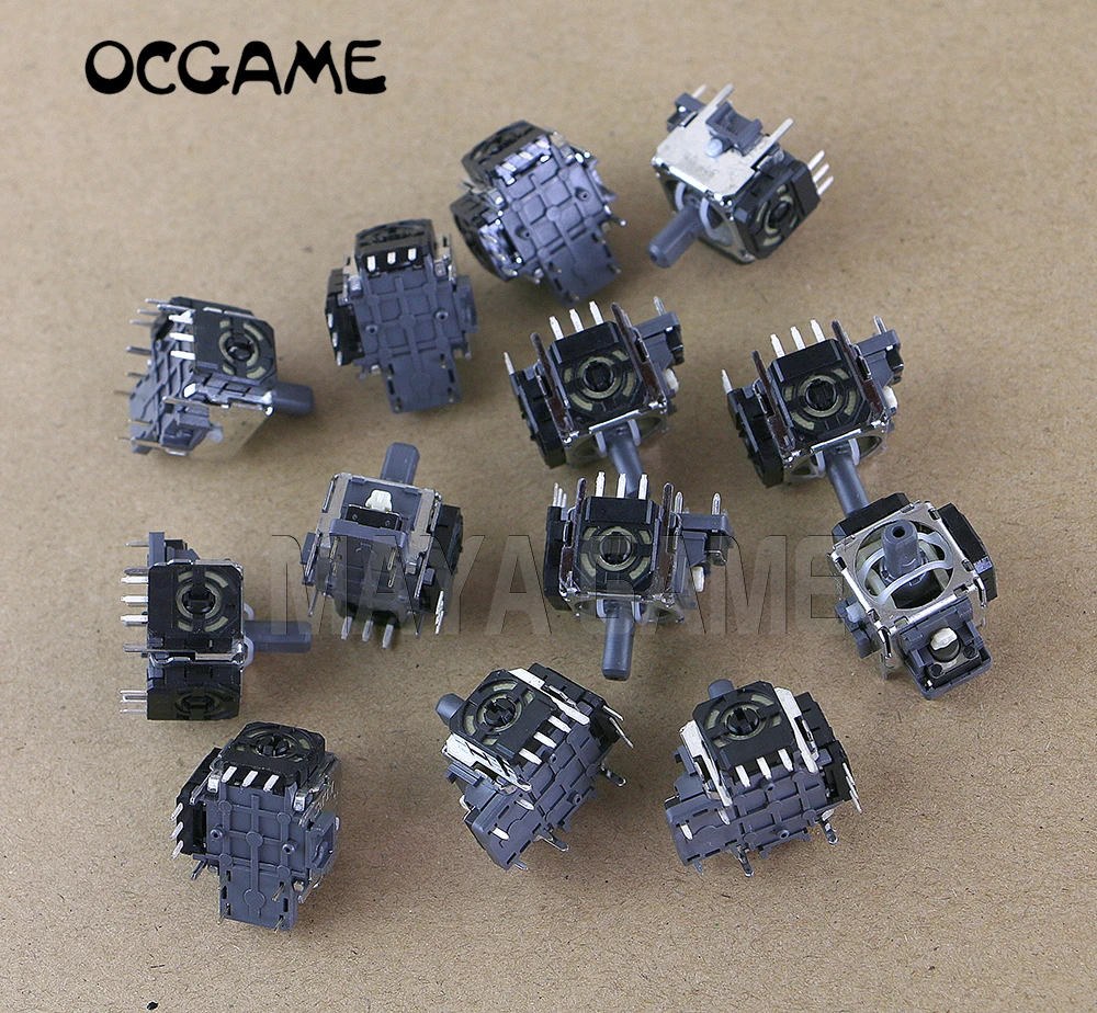 OCGAME 20 шт./лот Оригинальный Новый 3D Аналоговый джойстик для Wii U геймпад сменный