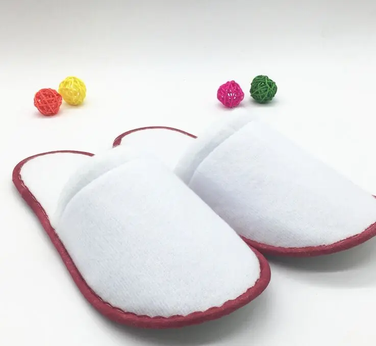Free Shipping Good Quality 10pairs/lot Mixed Color Wrapping Brushed Disposable Slipper Hotel and Restaurant Supplies Wholesale
Free Shipping Good Quality 10pairs/lot Mixed Color Wrapping Brushed Disposable Slipper Hotel and Restaurant Supplies Wholesale