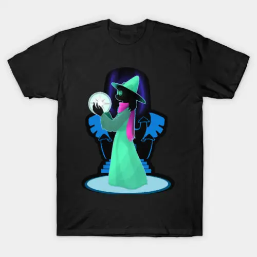 Ralsei Deltarune забавная черная футболка мода 2019 Лето мужские повседневные Топы И