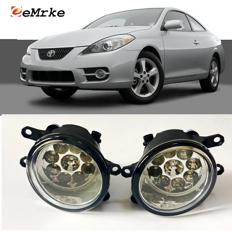 EEMRKE автомобильный Стайлинг для Toyota Solara 2007 2008 US Тип SMD 9 шт. светодиодные галогенные Противотуманные фары 12В 55 Вт противотуманная фара
EEMRKE автомобильный Стайлинг для Toyota Solara 2007 2008 US Тип SMD 9 шт. светодиодные галогенные Противотуманные фары 12В 55 Вт противотуманная фара