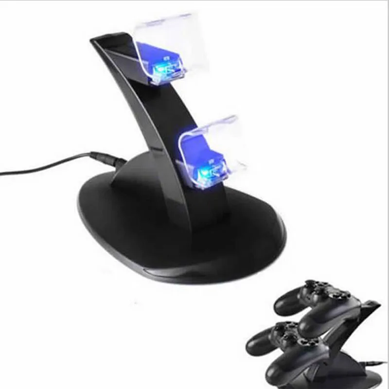Dual Micro USB Charging Holder Dock Station Charger Stand+ Power Cable for Playstation Dualshock 4 PS4 Gamepad Joypad Controller
Dual Micro USB Charging Holder Dock Station Charger Stand+ Power Cable for Playstation Dualshock 4 PS4 Gamepad Joypad Controller