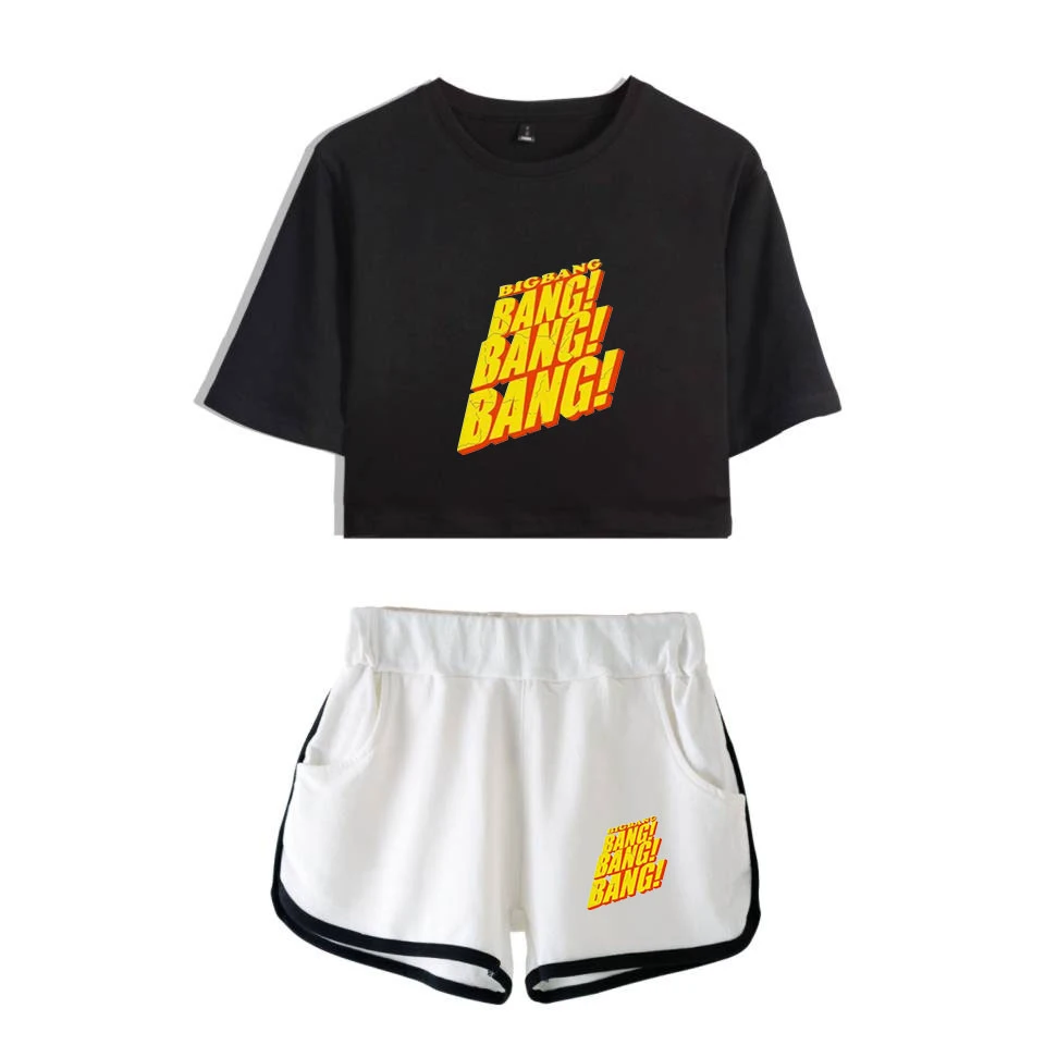 KPOP Bigbang Printed Two Piece Set Cotton Outfits Woman Tracksuit Shorts Crop Fashion T-shirt Tops + Shorts Sexy Summer Clothes
KPOP Bigbang Printed Two Piece Set Cotton Outfits Woman Tracksuit Shorts Crop Fashion T-shirt Tops + Shorts Sexy Summer Clothes