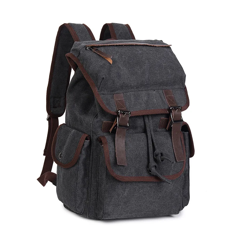 MCO men's vintage canvas backpack school Luggage Shoulder Bag Computer Laptop Versatile large capacity travel overnight backpack
MCO men's vintage canvas backpack school Luggage Shoulder Bag Computer Laptop Versatile large capacity travel overnight backpack