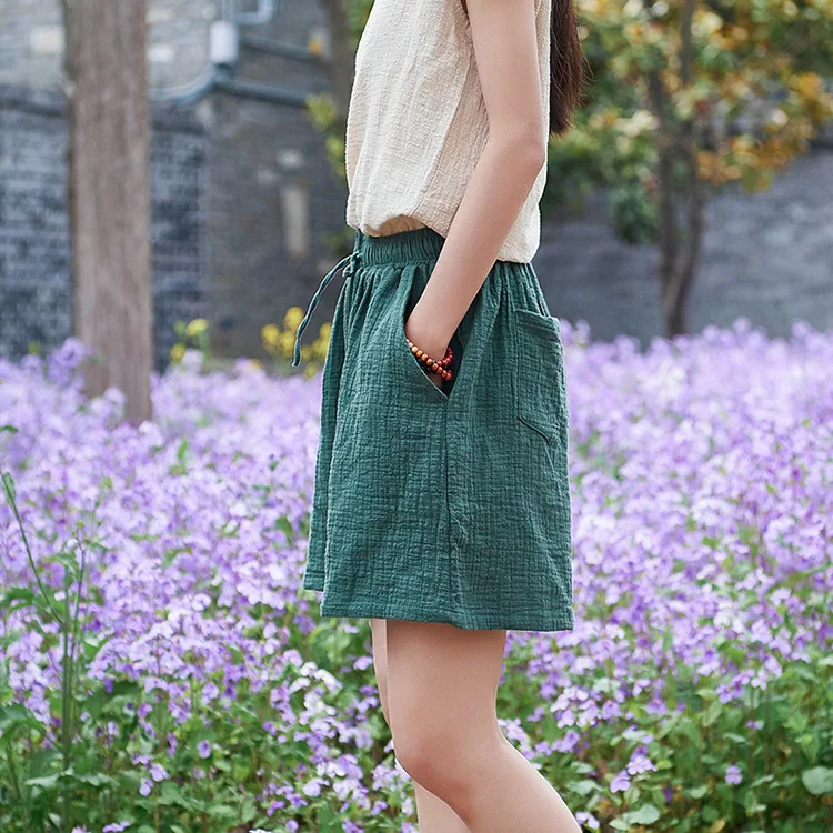 2019 New Summer Women's Clothes cotton linen bottoms comfortable Baitie Shorts feminino pluse size pantaloncini donna
2019 New Summer Women's Clothes cotton linen bottoms comfortable Baitie Shorts feminino pluse size pantaloncini donna