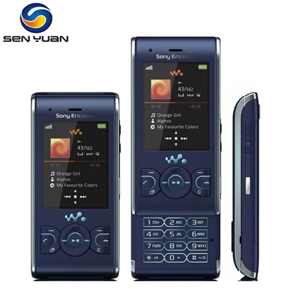 Оригинальный разблокированный мобильный телефон Sony Ericsson W595 3 15 МП Bluetooth FM |