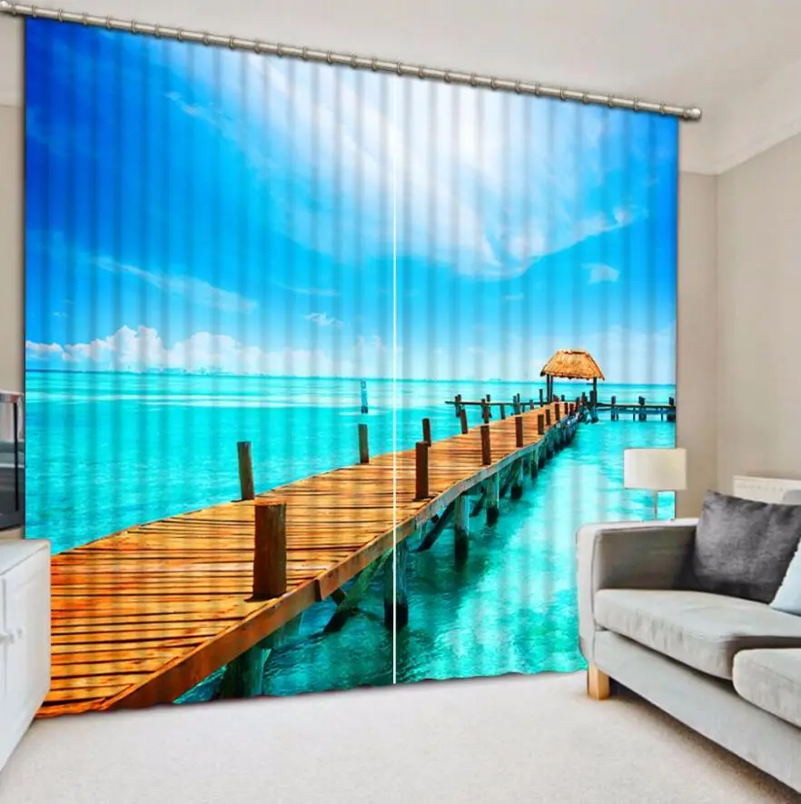 Any size 3d curtains home decoration bedroom curtains window Sea new curtain blackout
Any size 3d curtains home decoration bedroom curtains window Sea new curtain blackout