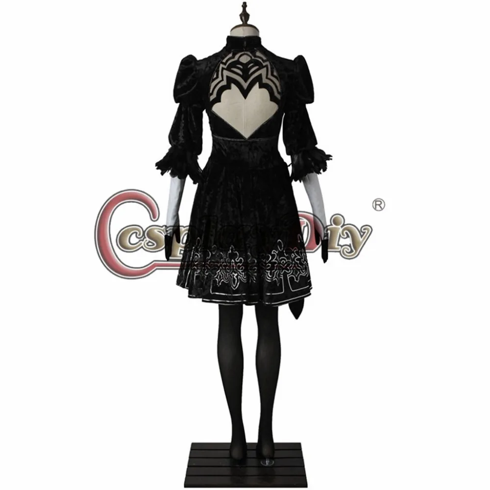 Cosplaydiy Game NieR:Automata 2B YoRHa No. 2 Dress Without Shoes Adult Women Halloween Carnival Cosplay Dress Custom Made J5
Cosplaydiy Game NieR:Automata 2B YoRHa No. 2 Dress Without Shoes Adult Women Halloween Carnival Cosplay Dress Custom Made J5