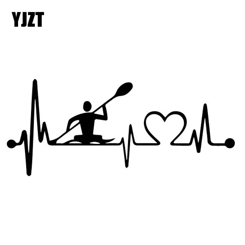 YJZT 16.2CM*6.9CM Heart Rate Ship Rowing Boat Artistic Conception Vinly Decal Car Sticker Interesting Black/Silver C27-0488
YJZT 16.2CM*6.9CM Heart Rate Ship Rowing Boat Artistic Conception Vinly Decal Car Sticker Interesting Black/Silver C27-0488