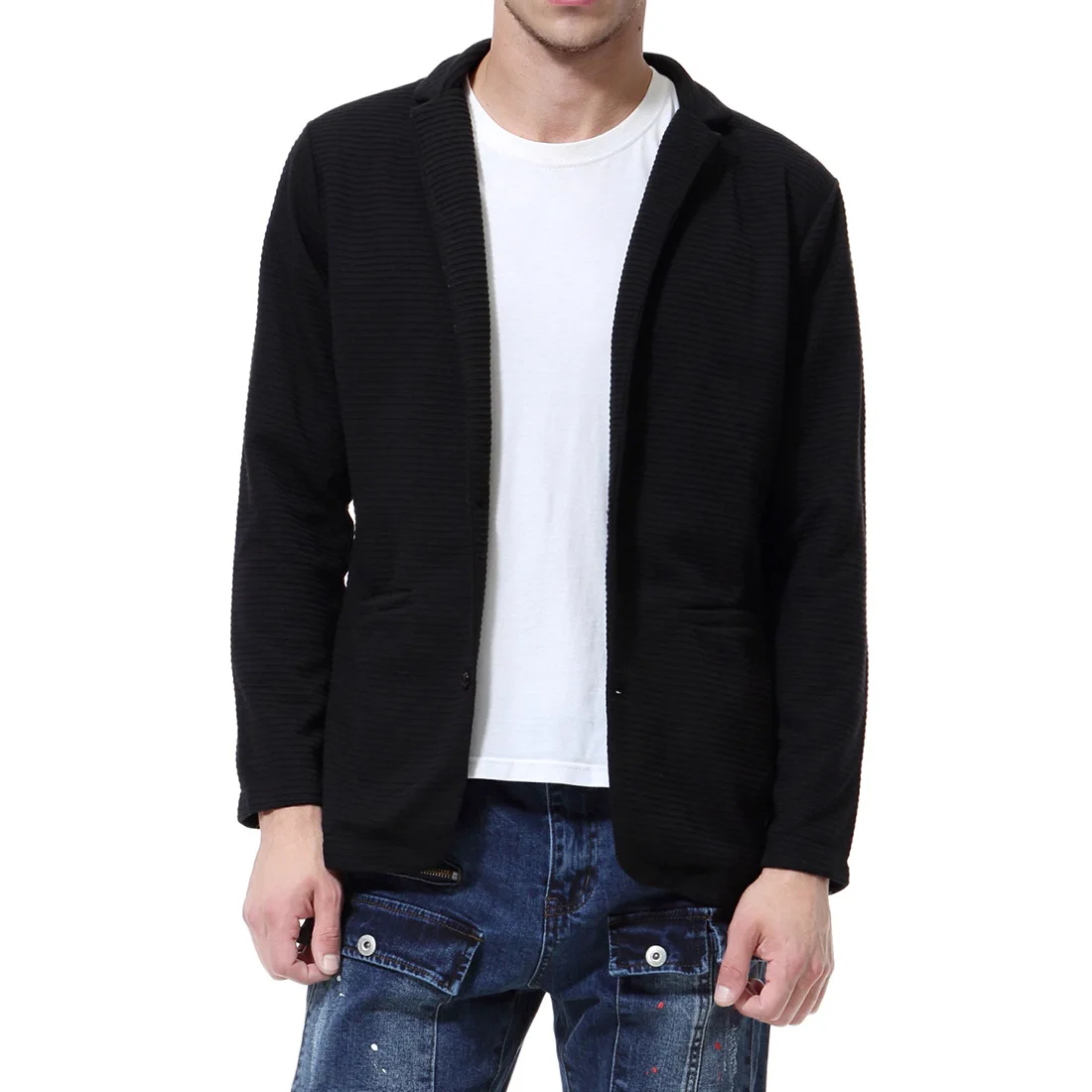 2018 Autumn Plus Size Men Sweater Casual Knitting Jackets Long Sleeve Solid Black Knitting Cardigan Sweaters Men Sueter Hombre
2018 Autumn Plus Size Men Sweater Casual Knitting Jackets Long Sleeve Solid Black Knitting Cardigan Sweaters Men Sueter Hombre