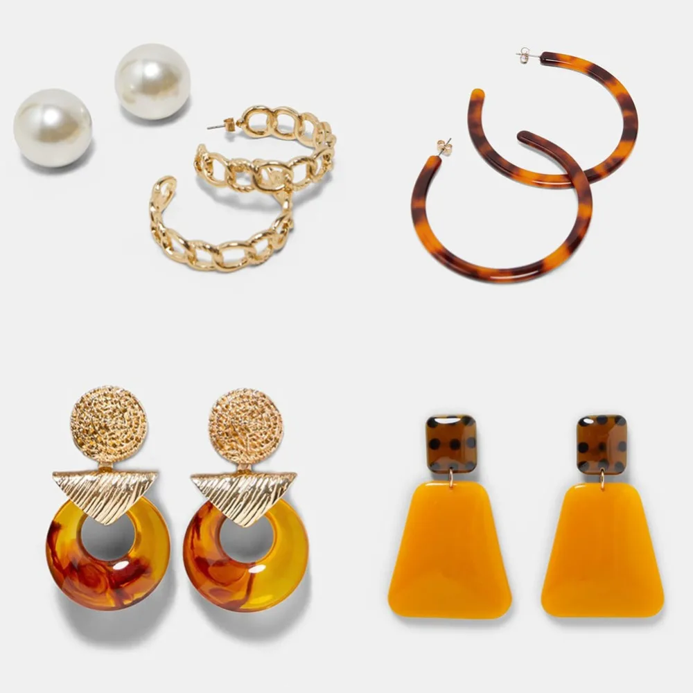 2019 New Fashion ZA Resin Drop Earring For Women Wedding Jewelry Boho Elegant Shiny Dangle Statement Earrings Christmas Gifts
2019 New Fashion ZA Resin Drop Earring For Women Wedding Jewelry Boho Elegant Shiny Dangle Statement Earrings Christmas Gifts