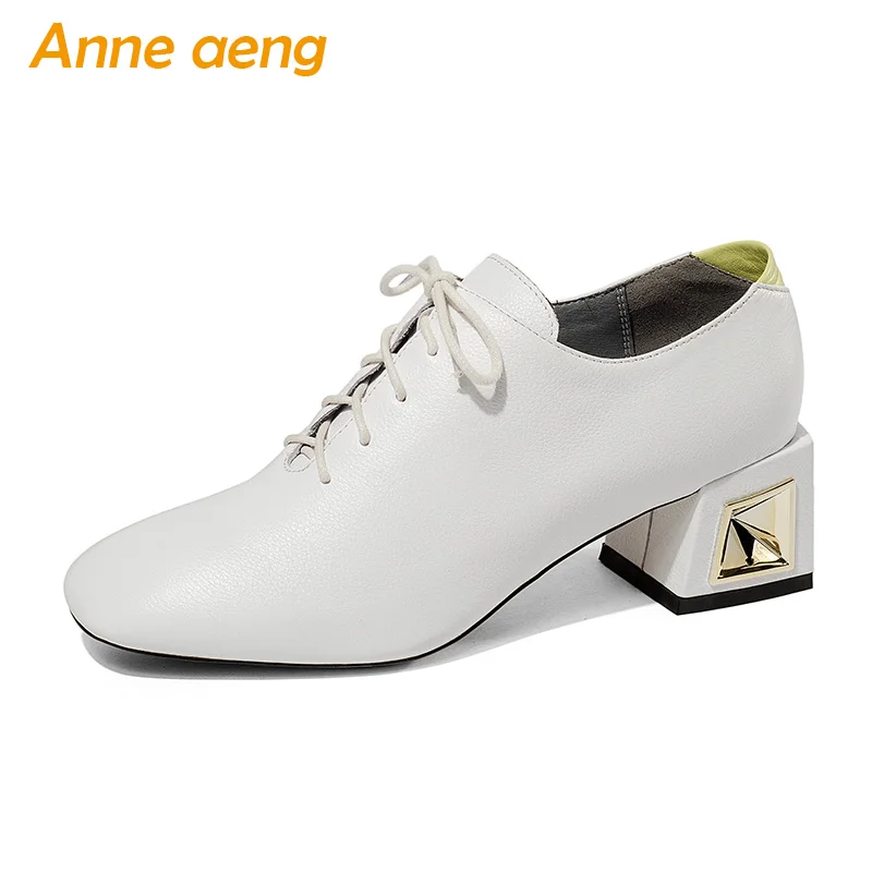 2018 New Spring/Autumn Genuine Leather Women Pumps High Heels Round Toe Lace-Up Sexy Office Ladies Women Shoes White Pumps
2018 New Spring/Autumn Genuine Leather Women Pumps High Heels Round Toe Lace-Up Sexy Office Ladies Women Shoes White Pumps