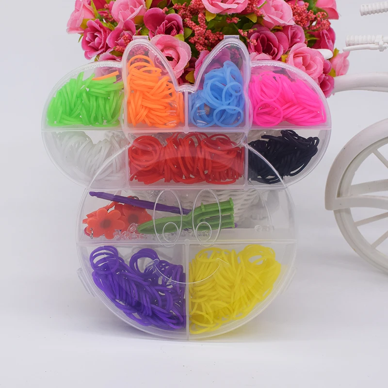 400pcs loom bands toys for children lacing toy elastic rubber band for weaving bracelets diy set needlework toy arts&crafts new
400pcs loom bands toys for children lacing toy elastic rubber band for weaving bracelets diy set needlework toy arts&crafts new