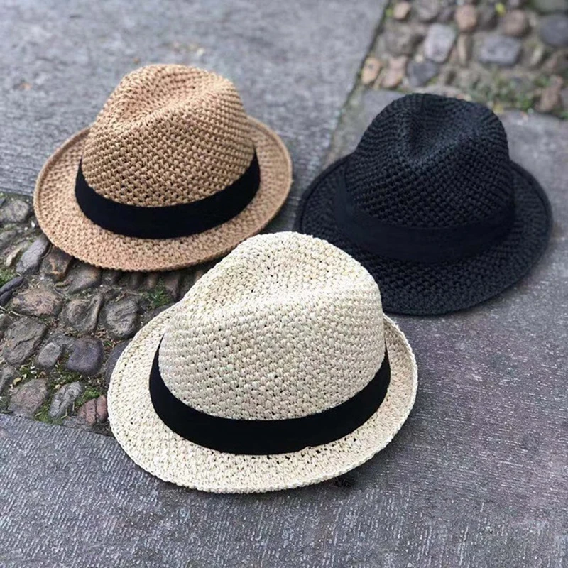 2019 Handmade Papyrus Paper Knitted Fedoras Hat Men Women Spring Summer Casual Travel Hats Solid Beach Caps Unisex Collapsible
2019 Handmade Papyrus Paper Knitted Fedoras Hat Men Women Spring Summer Casual Travel Hats Solid Beach Caps Unisex Collapsible