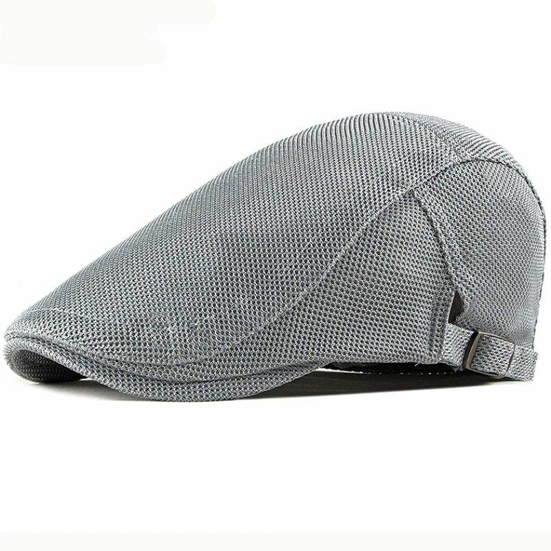 HT2475 Berets Mesh Cap Breathable Summer Sun Hat Men Women Solid Cabbie Driver Newsboy Flat Cap Beret Hats Adjustable Beret Cap
HT2475 Berets Mesh Cap Breathable Summer Sun Hat Men Women Solid Cabbie Driver Newsboy Flat Cap Beret Hats Adjustable Beret Cap