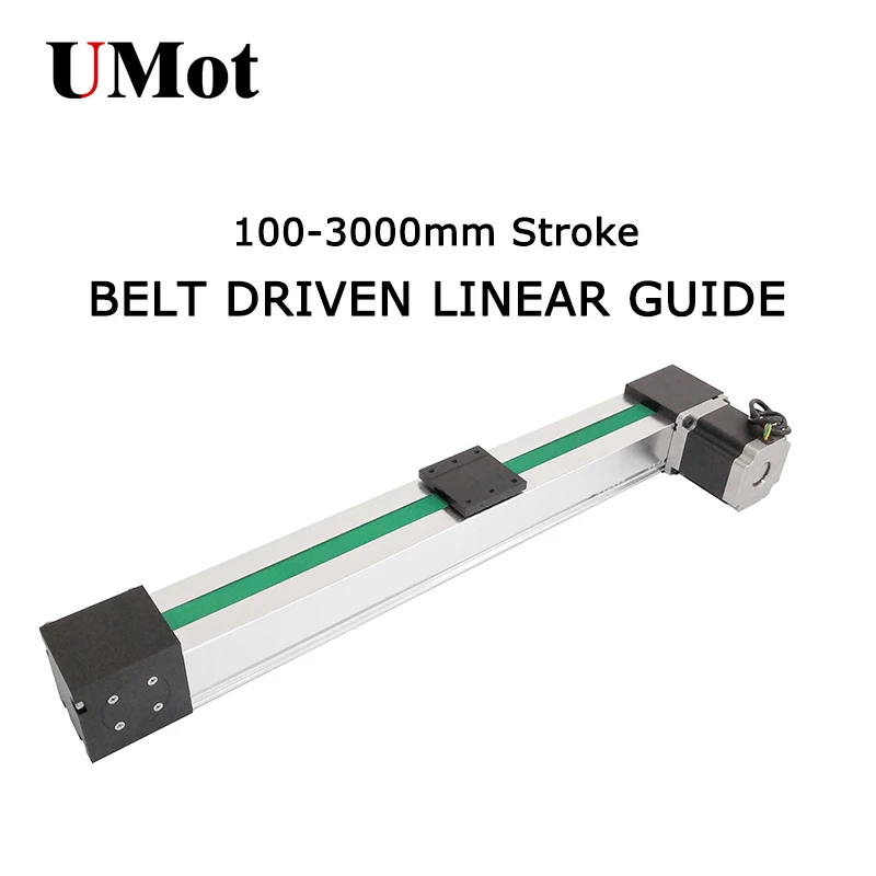 High Speed 100-3000mm Stroke Belt Driven Linear Motion Actuators Slide Rail With 0.1mm Accurancy For 3D Printer Plasma Detector
High Speed 100-3000mm Stroke Belt Driven Linear Motion Actuators Slide Rail With 0.1mm Accurancy For 3D Printer Plasma Detector